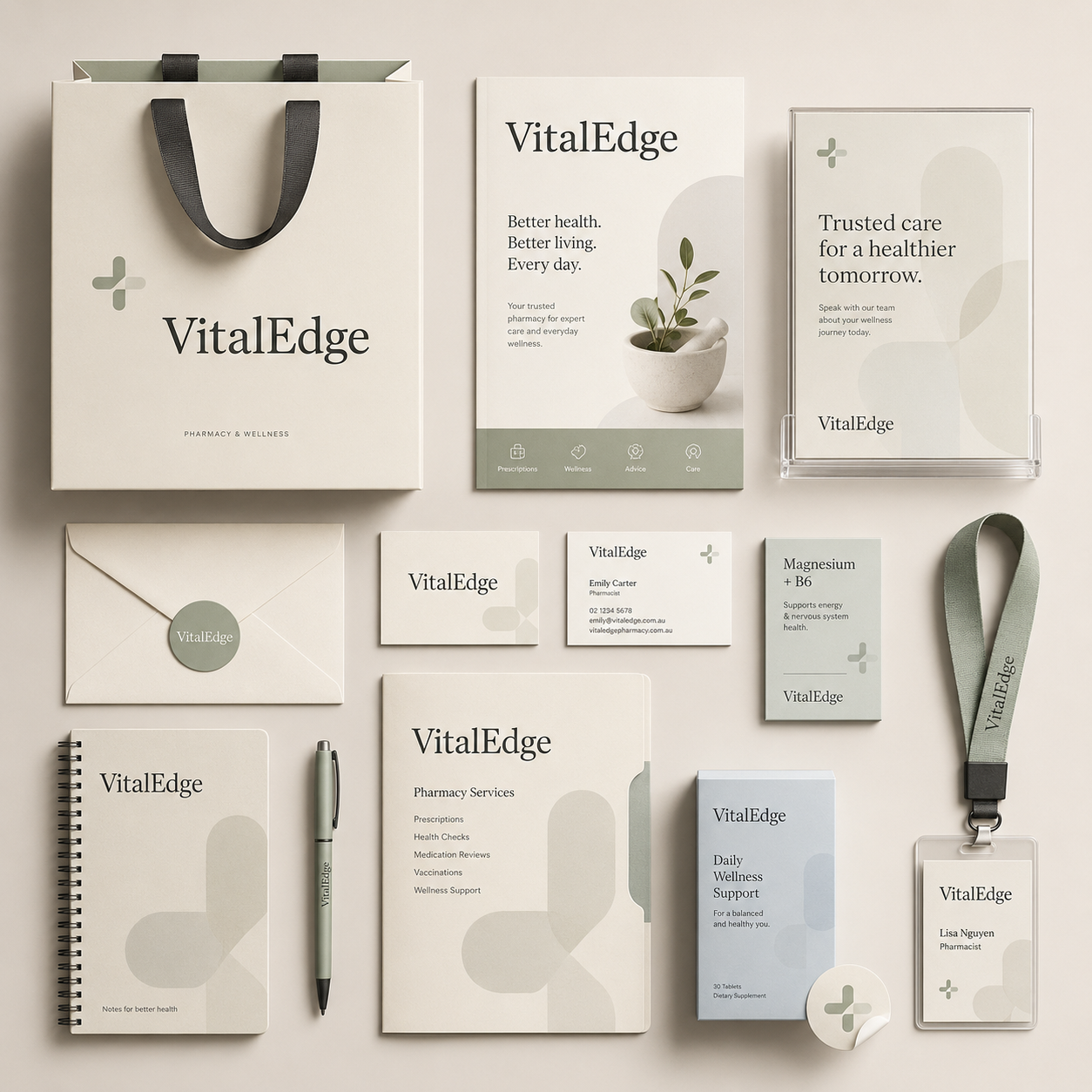 Merchandising de marca para healthcare